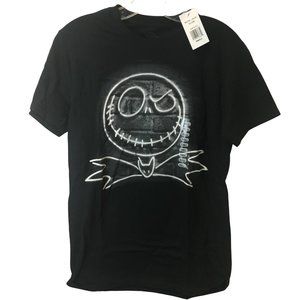 The Nightmare Before Christmas Men's Jack Graphic T-Shirt (Size Small)